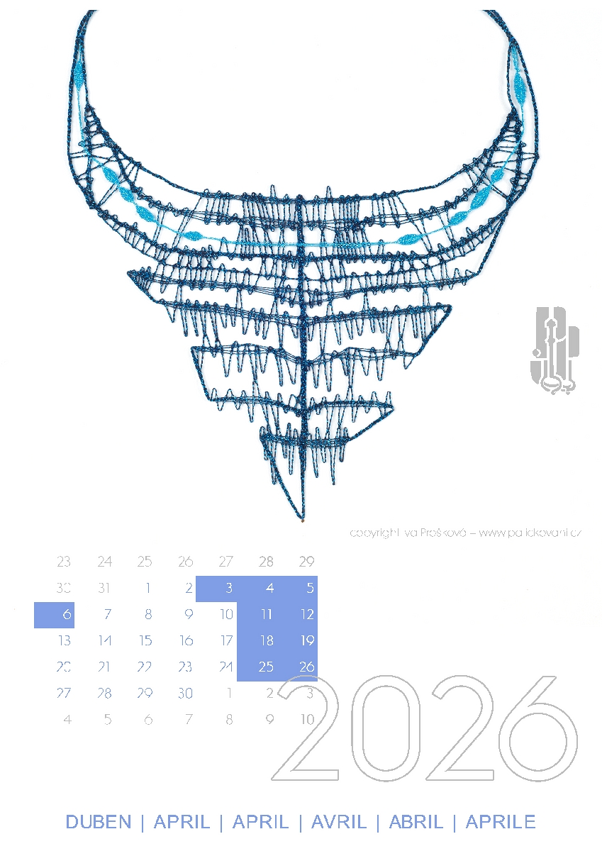 Krajkářský kalendář 2026