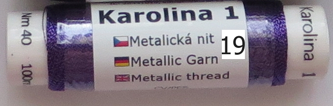 Karolína 1, barva/color/ č.19