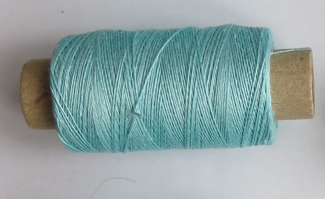 len 33x4 1322, střední tyrkysová