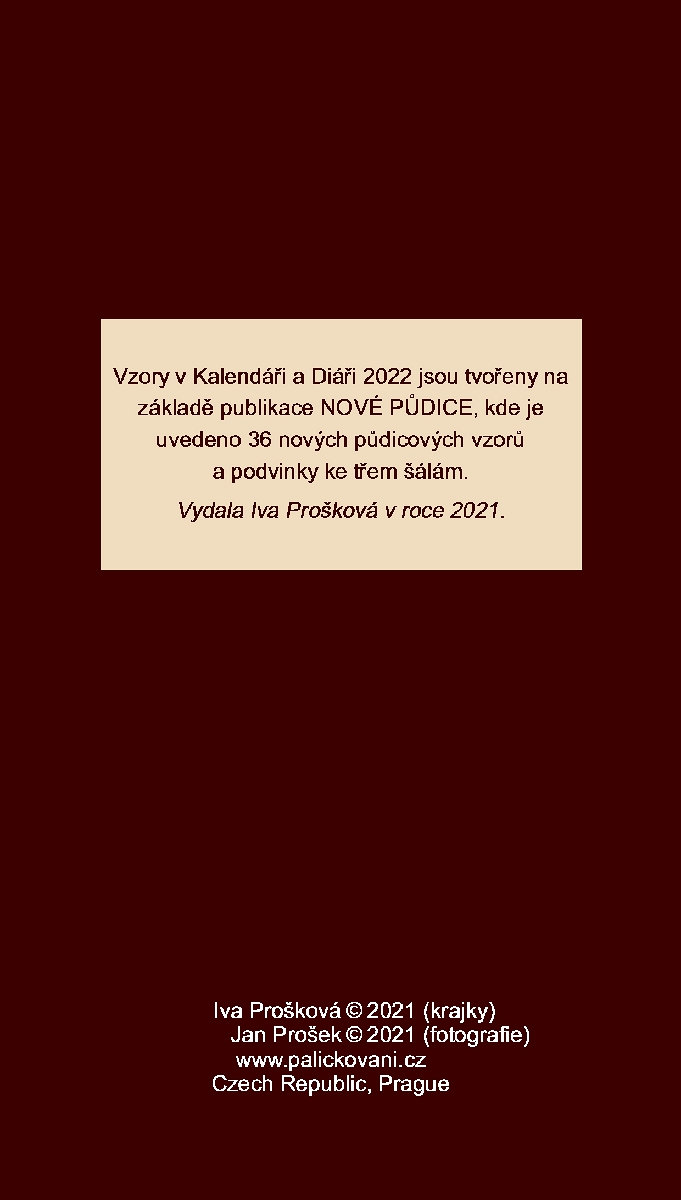 Krajkářský diář 2022