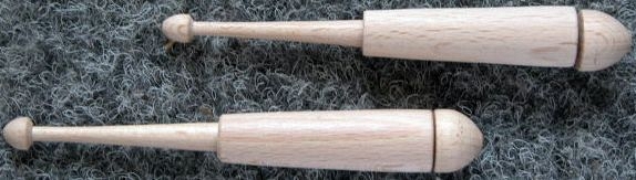 Palička s pláštíkem kulatá 356, 11,5 cm