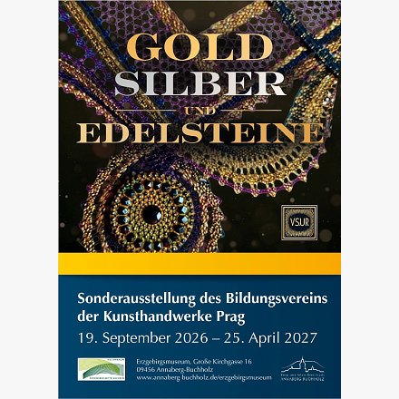 Gold silber und Edelsteine